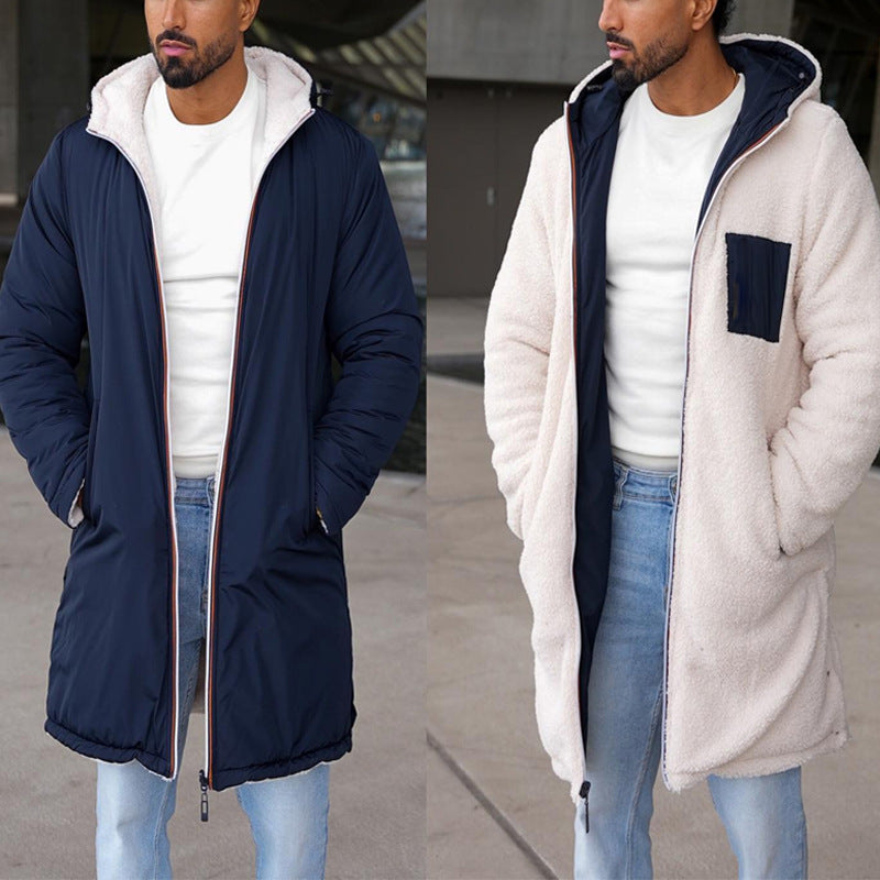 Parka Uomo Imbottito Caldo Cappuccio Regolabile - Brentozzi