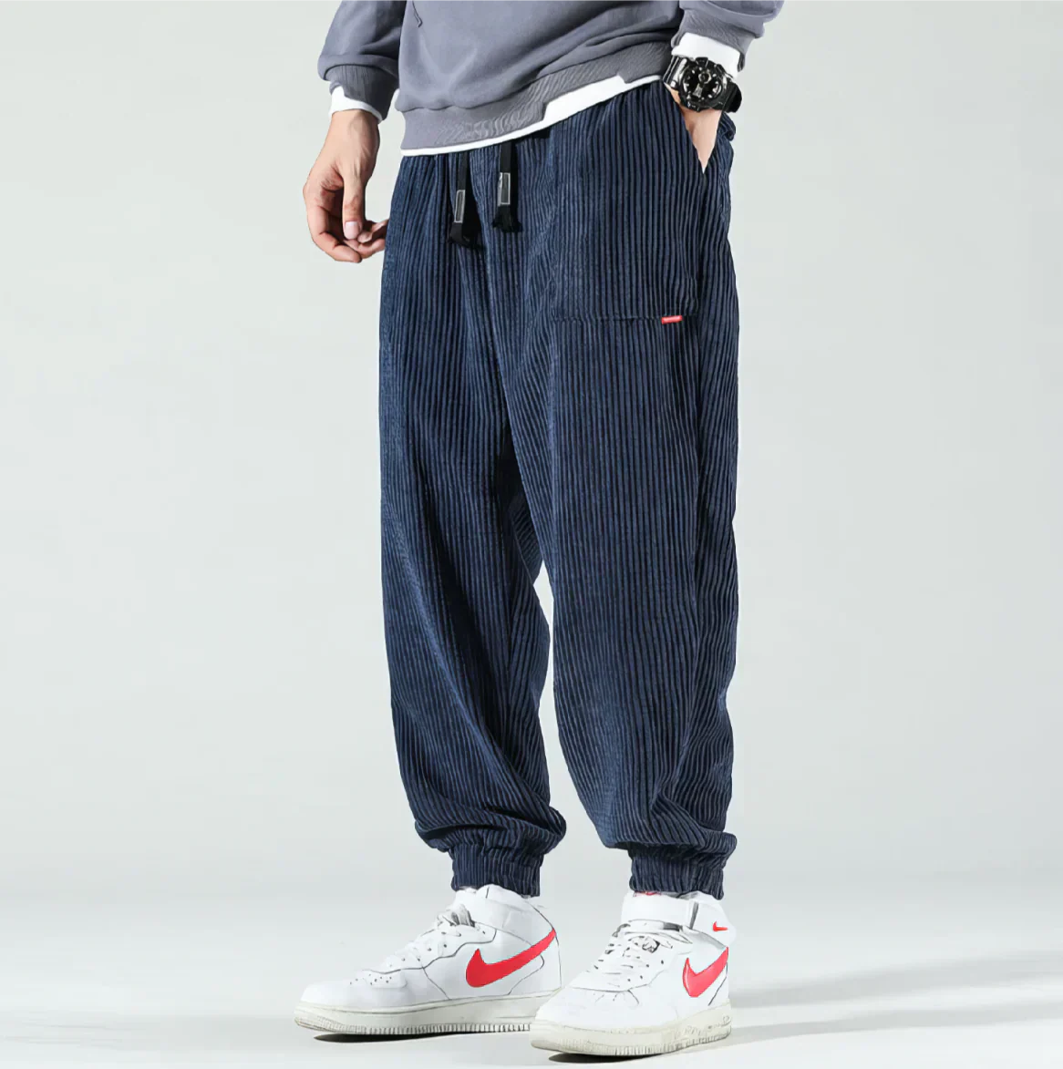 Pantaloni Uomo Taglio Largo Vestibilità Regolare - Brentozzi