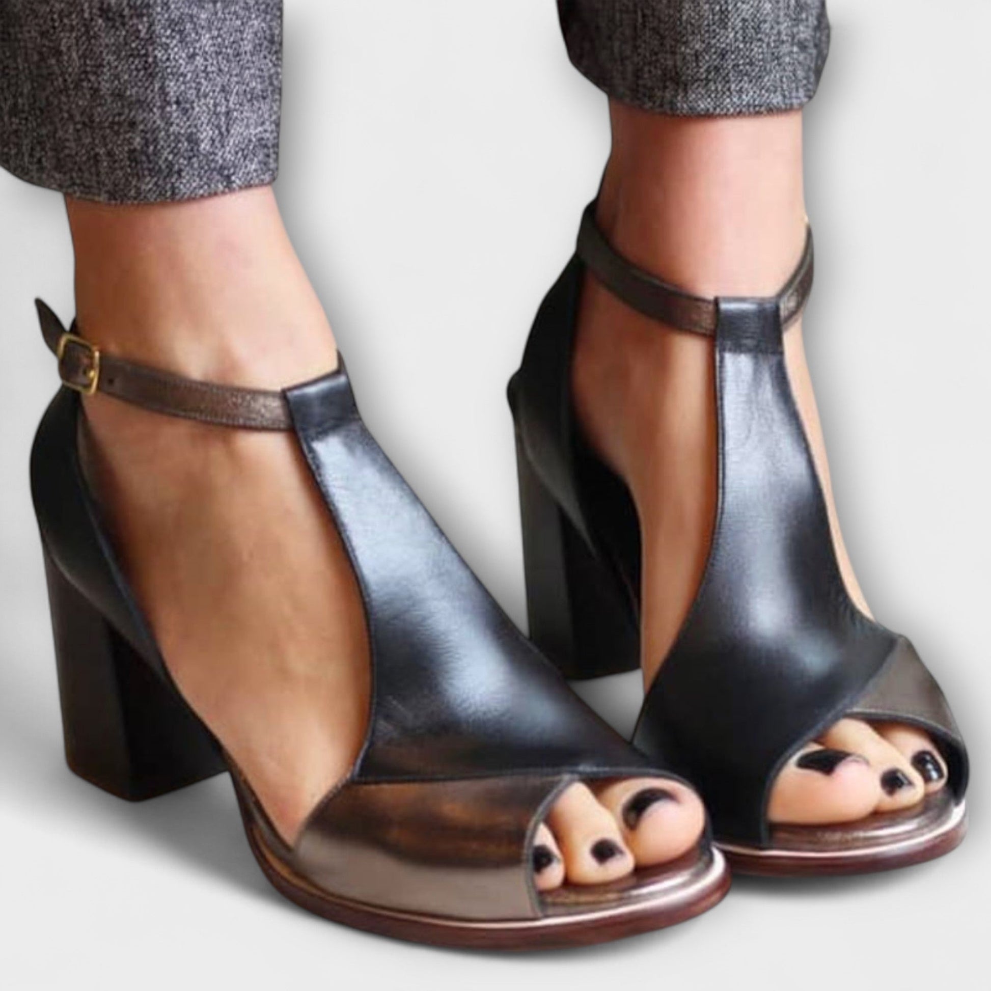 Sandali Donna T-Strap Comfort - Brentozzi