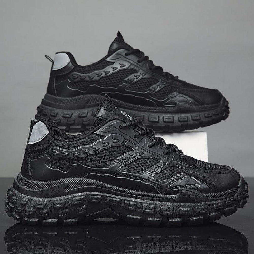 Sneaker Running Uomo in Mesh con Lacci