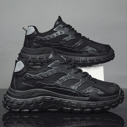 Sneaker Running Uomo in Mesh con Lacci
