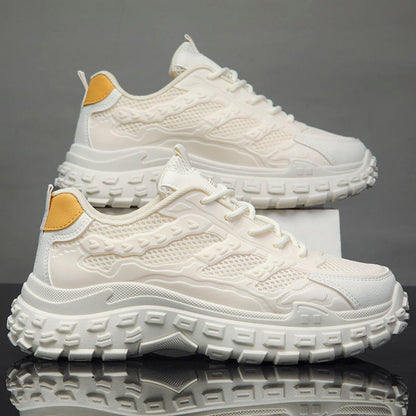 Sneaker Running Uomo in Mesh con Lacci