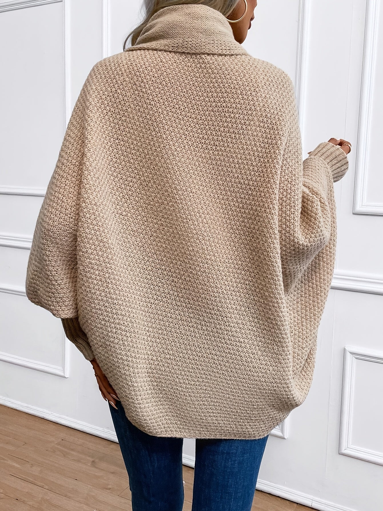 Cardigan Donna in Cashmere Maglia Manica Lunga Invernale