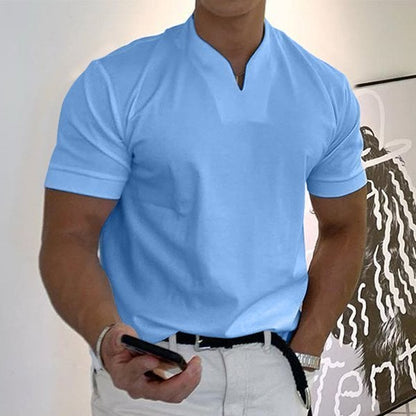 Polo Uomo Manica Corta Collo Alto - Brentozzi