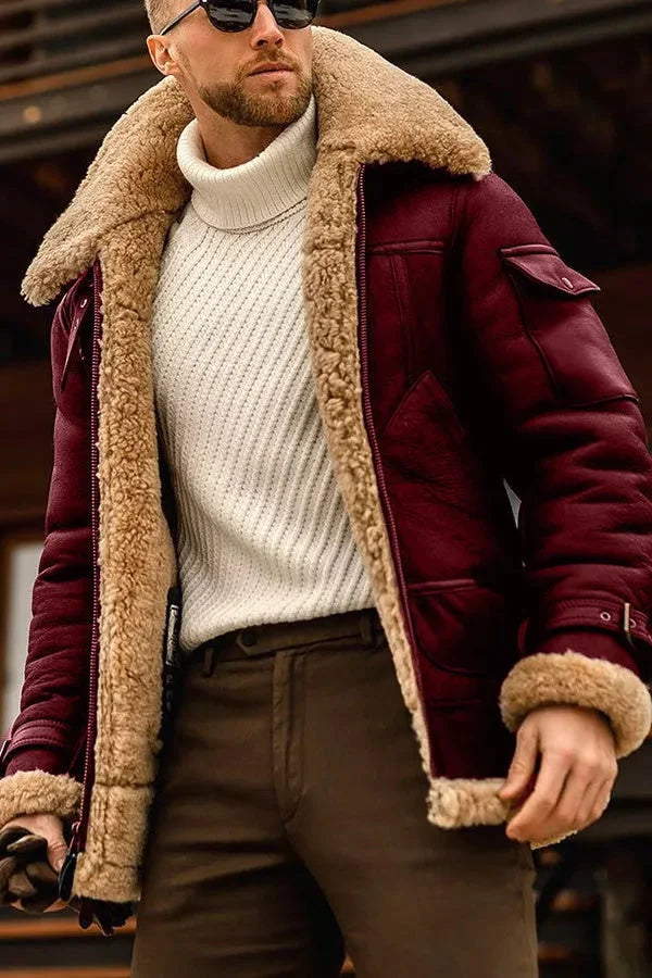 Giacca Uomo Stile Trendy Vestibilità Regolare