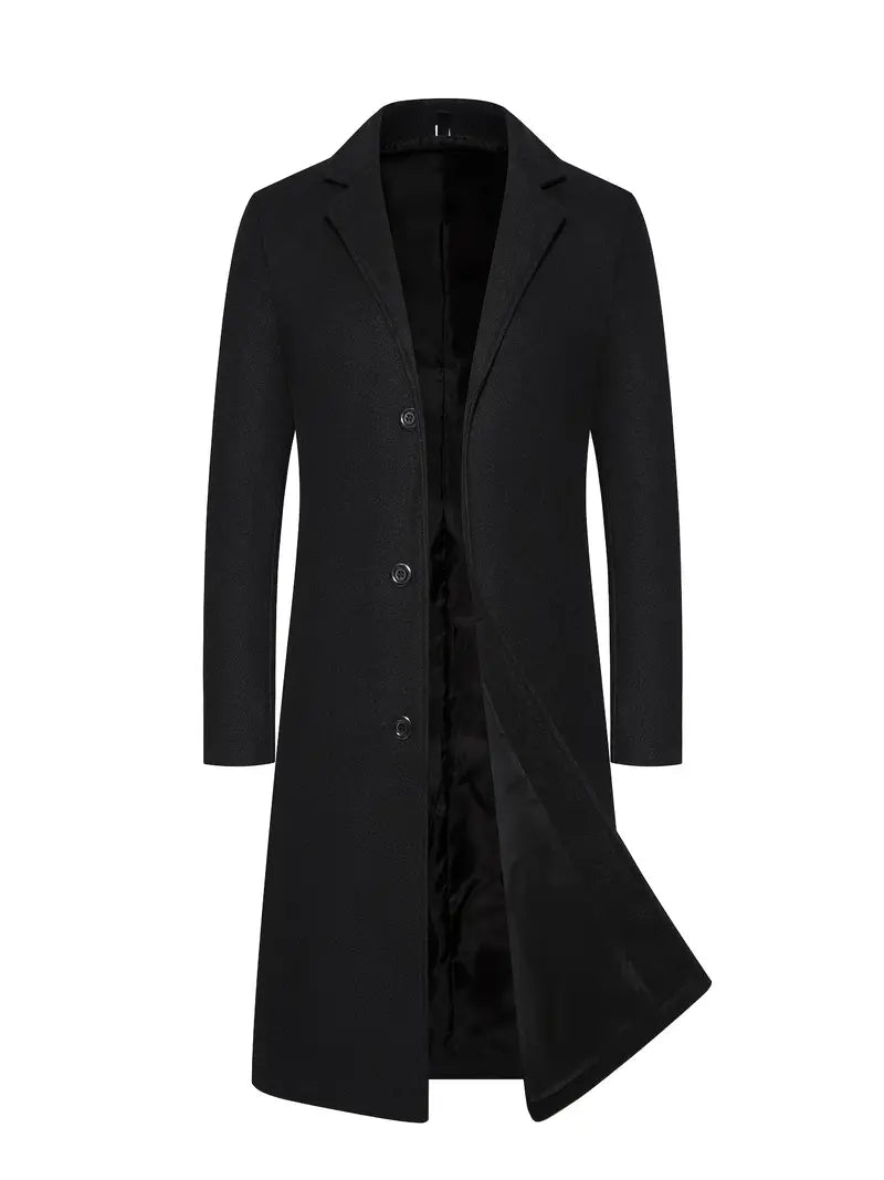 Cappotto Lungo Uomo Elegante Resistente Stile Classico - Brentozzi