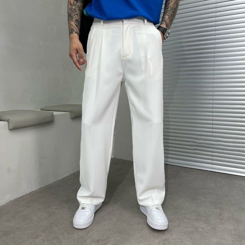 Pantaloni Uomo Casual Comfort Vestibilità Regular