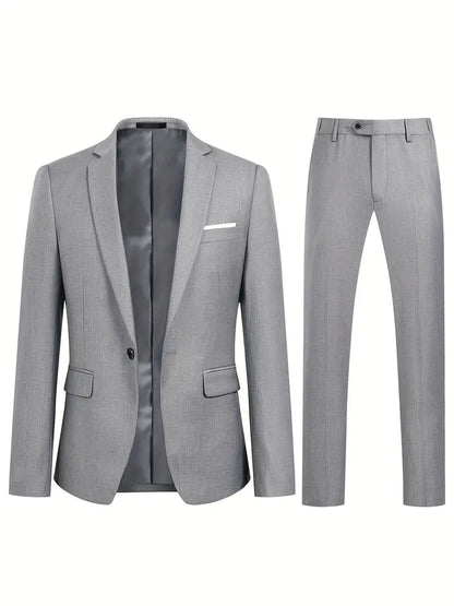 Completo Uomo Blazer e Pantaloni Coordinati Classico