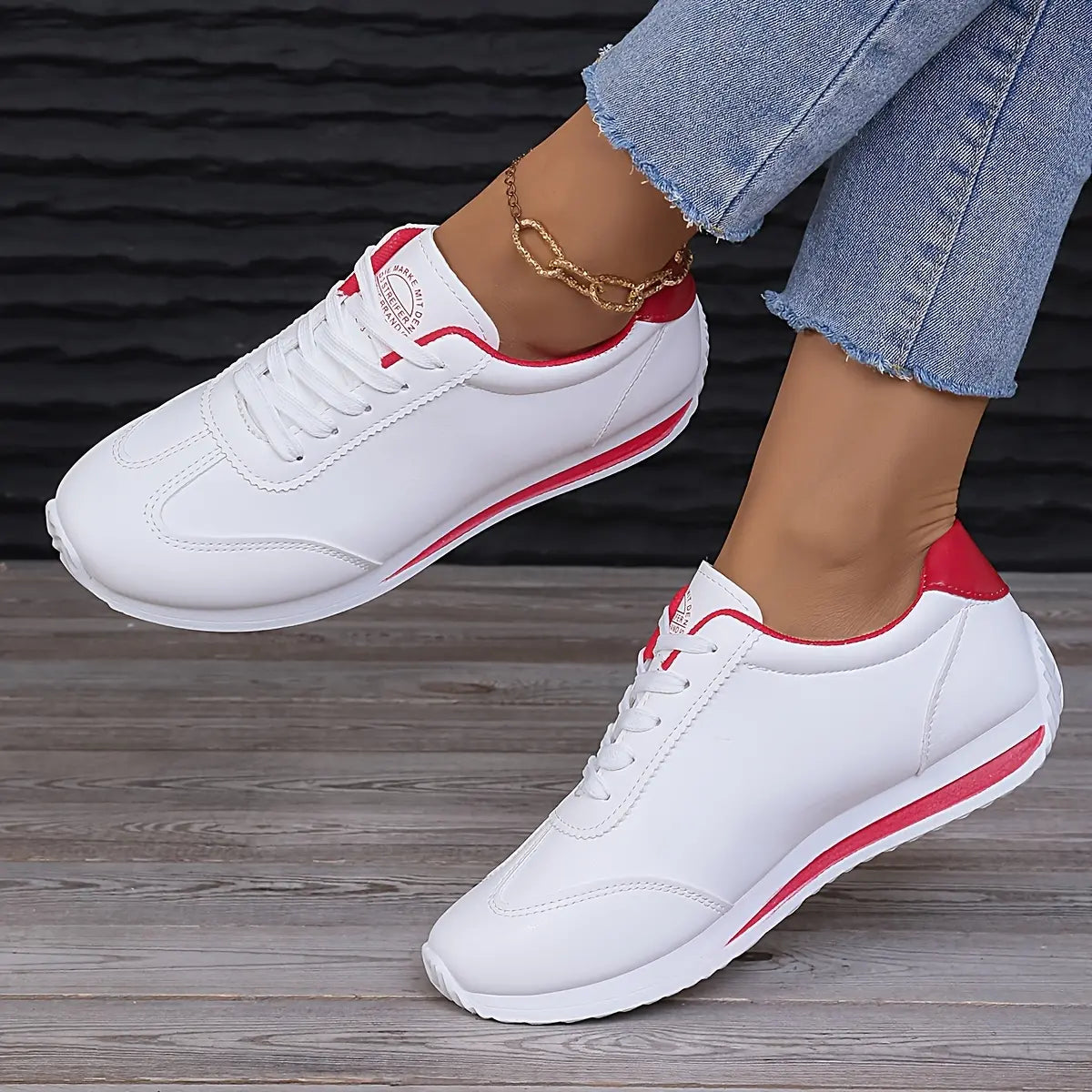 Sneaker Donna Comode Tessuto Traspirante
