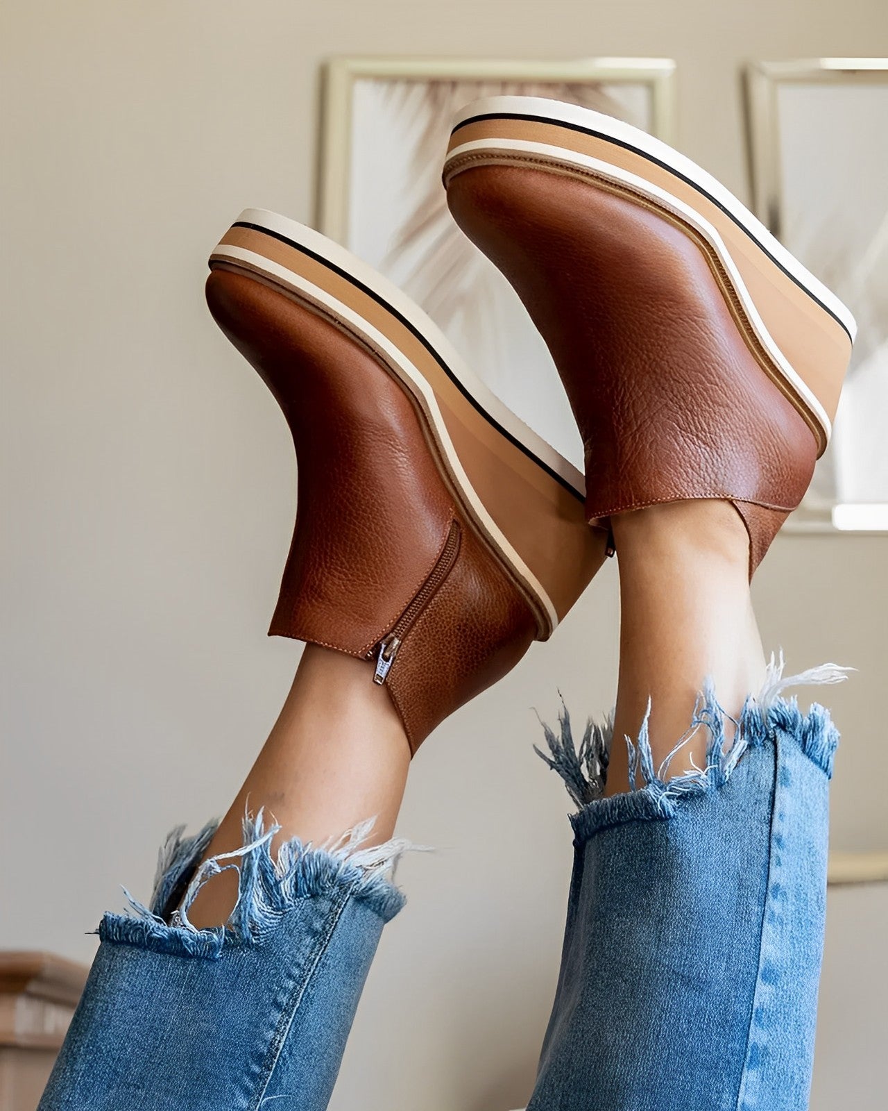 Stivali Donna Moda Tendenza Stile Classico