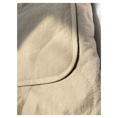 Giacca Donna Reversibile Trapuntata con Fodera in Pile