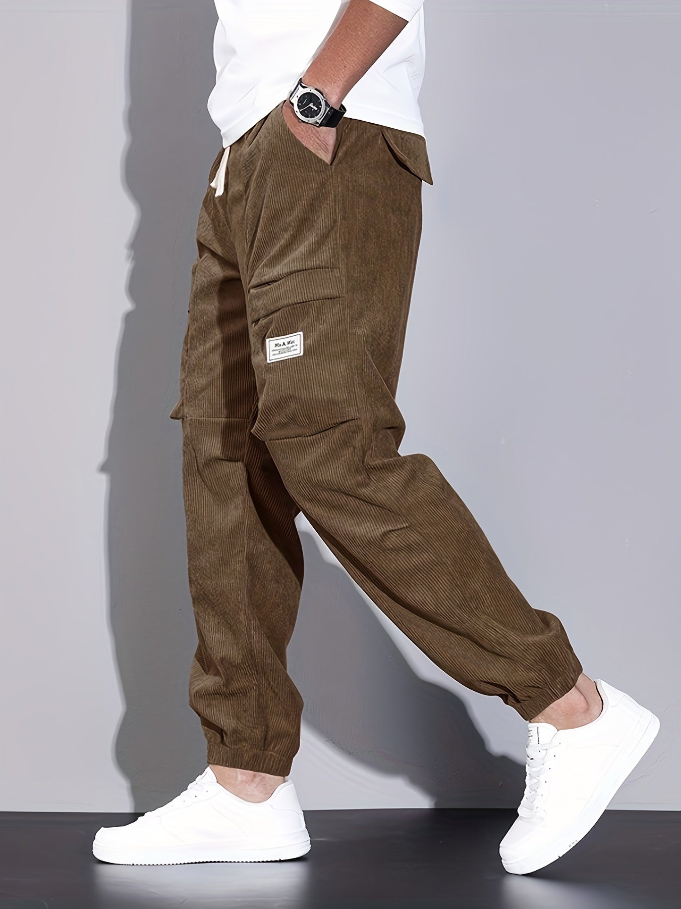 Pantaloni Donna in Cotone Vestibilità Comoda