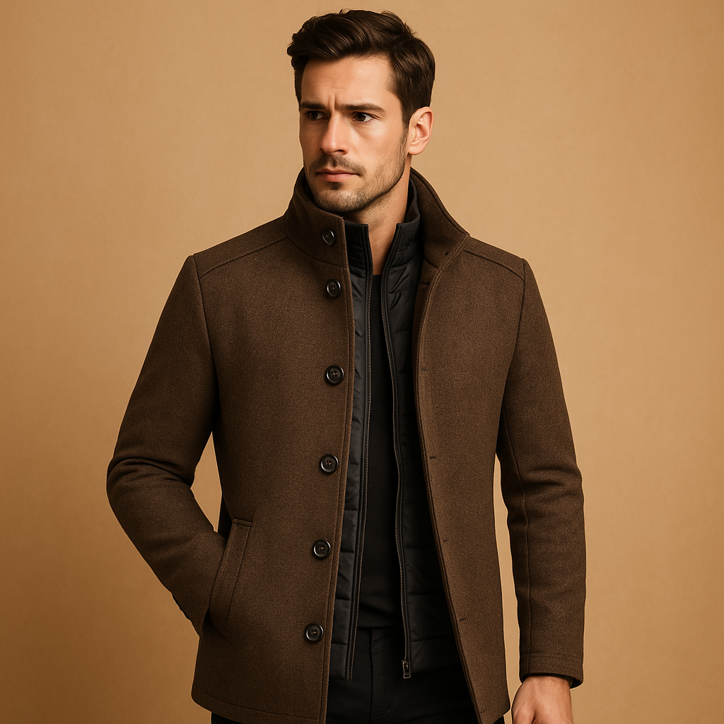 Cappotto Uomo Invernale Taglio Dritto - Brentozzi