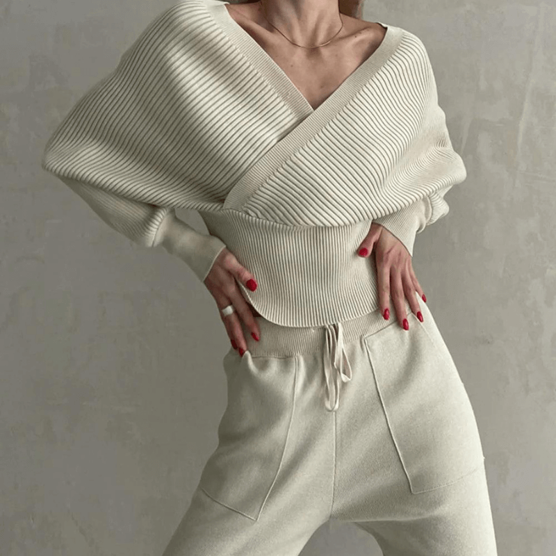 Completo Donna Maglia e Pantaloni in Maglia - Brentozzi