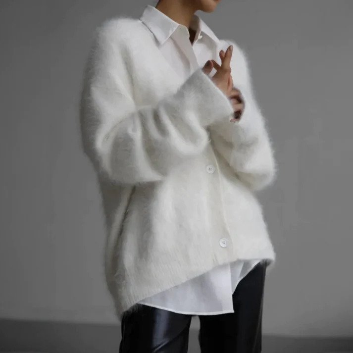 Cardigan Donna in Maglia Caldo Invernale