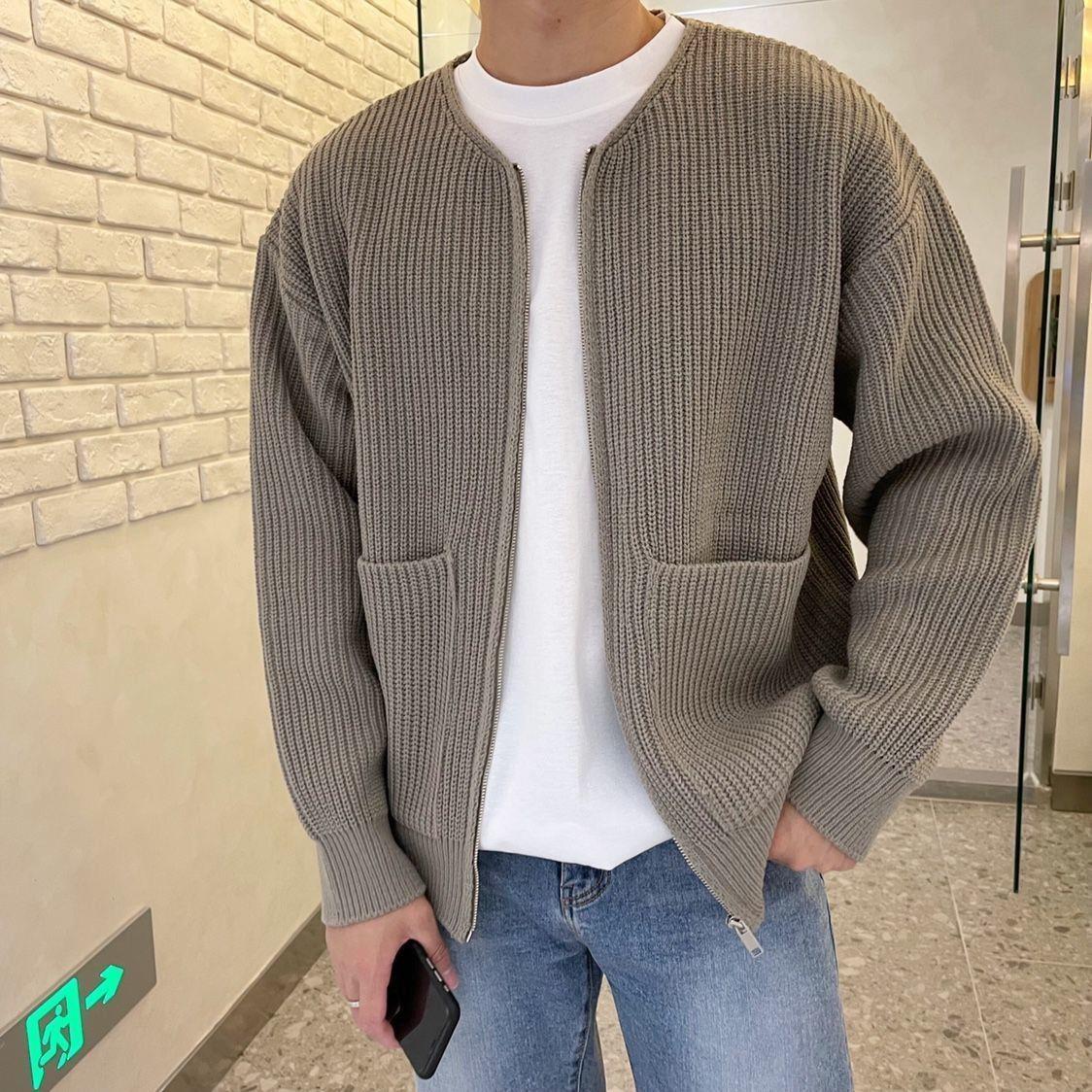 Giacca Invernale Uomo Maglia Corto