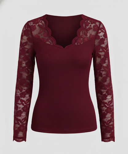 Body Donna in Pizzo Elegante Slim Fit
