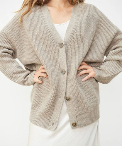 Cardigan Lungo Donna Elegante