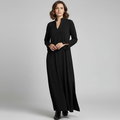 Abito Lungo Donna Linea Dritta - Brentozzi