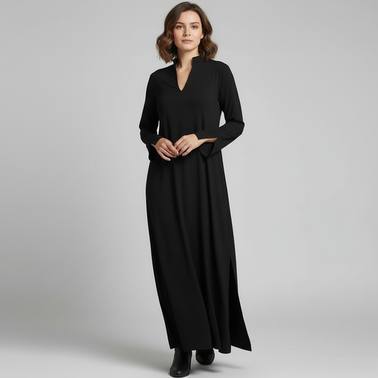 Abito Lungo Donna Linea Dritta - Brentozzi