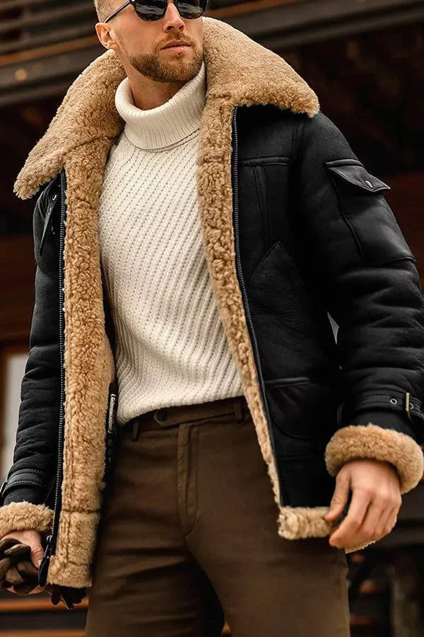 Giacca Uomo Stile Trendy Vestibilità Regolare