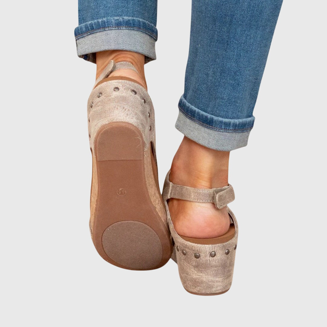 Sandali Donna Orthopedici con Zeppa Platform
