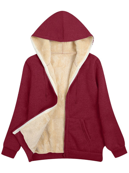 Giacca Donna con Zip Comoda Uso Quotidiano