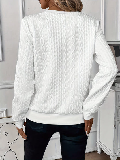 Maglione Donna con Zip Tessuto Morbido Stagionale