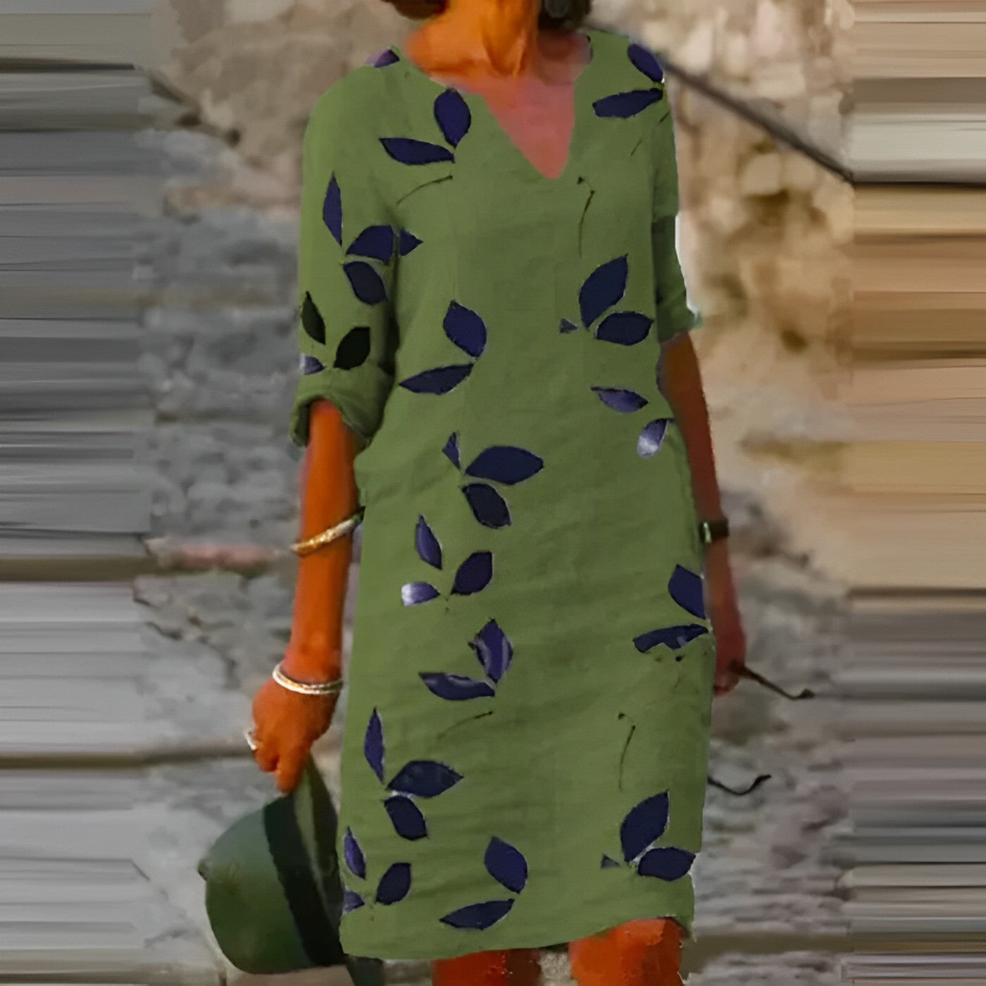 Abito Estivo Donna Scollo a V Manica