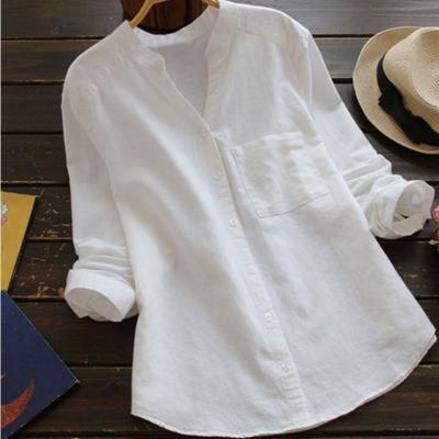 Blusa Donna Manica Lunga Collo Alto