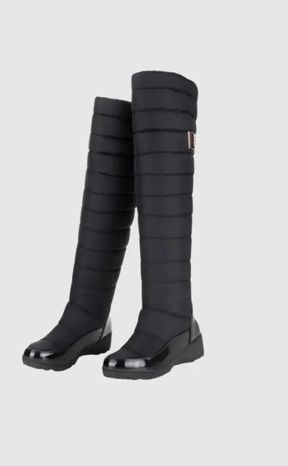 Stivali Overknee Donna Eleganti Caldi