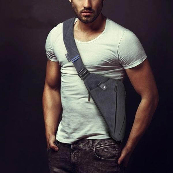 Borsa Tracolla Uomo Stile Casual
