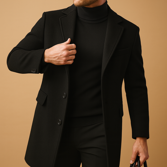Cappotto Uomo Lungo Invernale Classico - Brentozzi