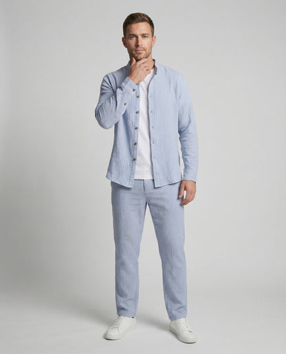 Completo Uomo Lino Leggero Vestibilità Casual - Brentozzi