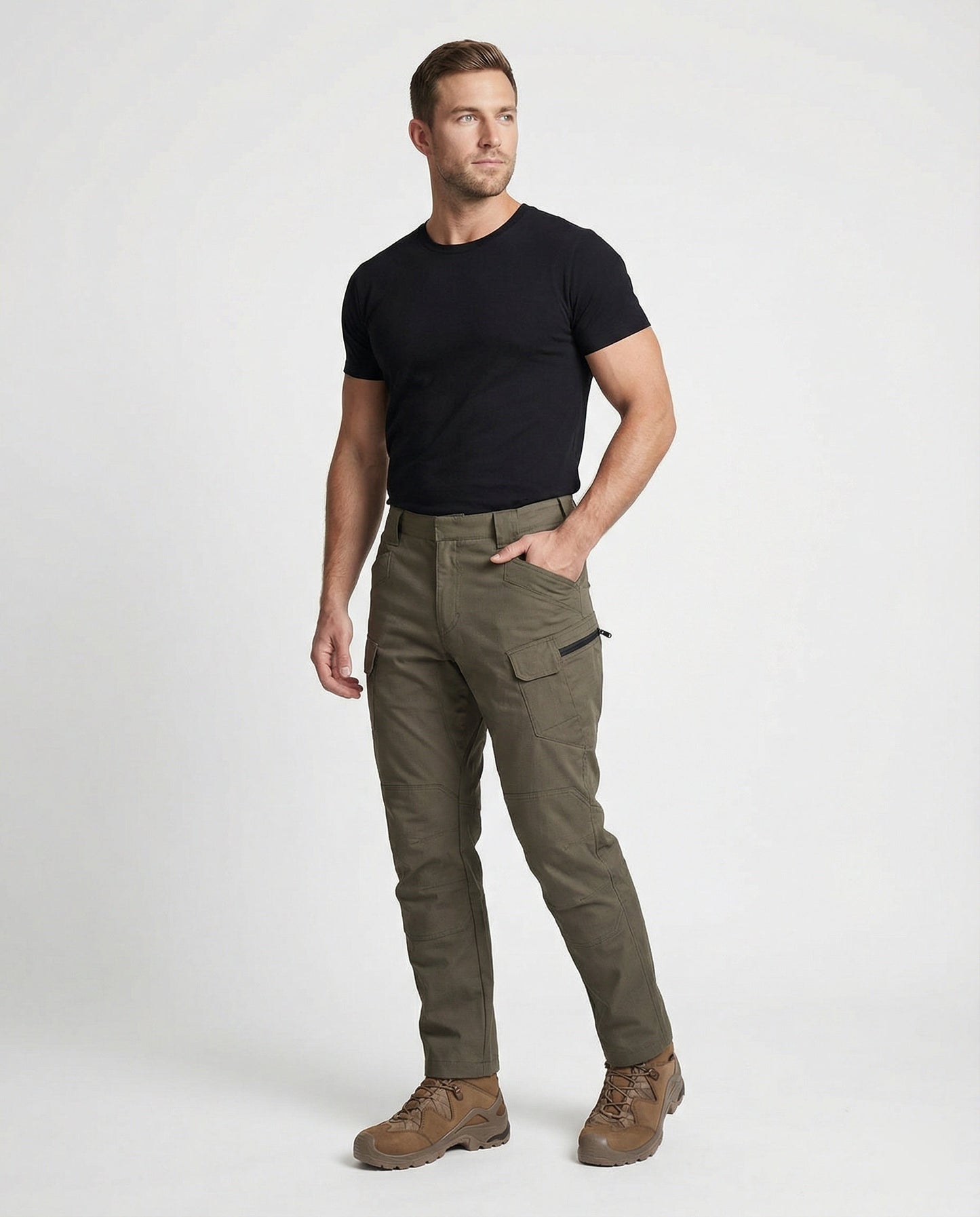 Pantaloni Trekking Donna Funzionali con Tasche Pratiche