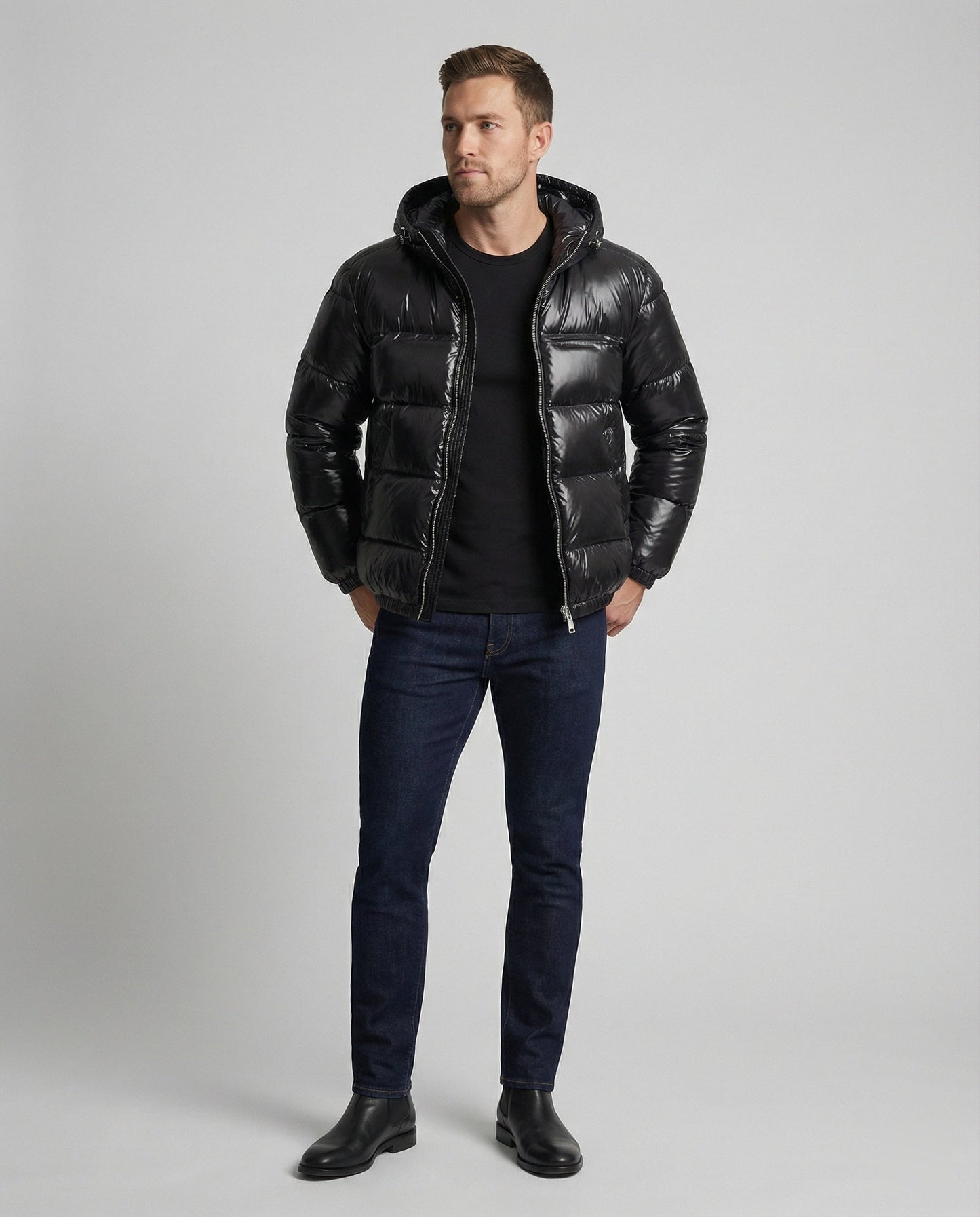 Giacca Unisex Imbottita Leggera e Calda