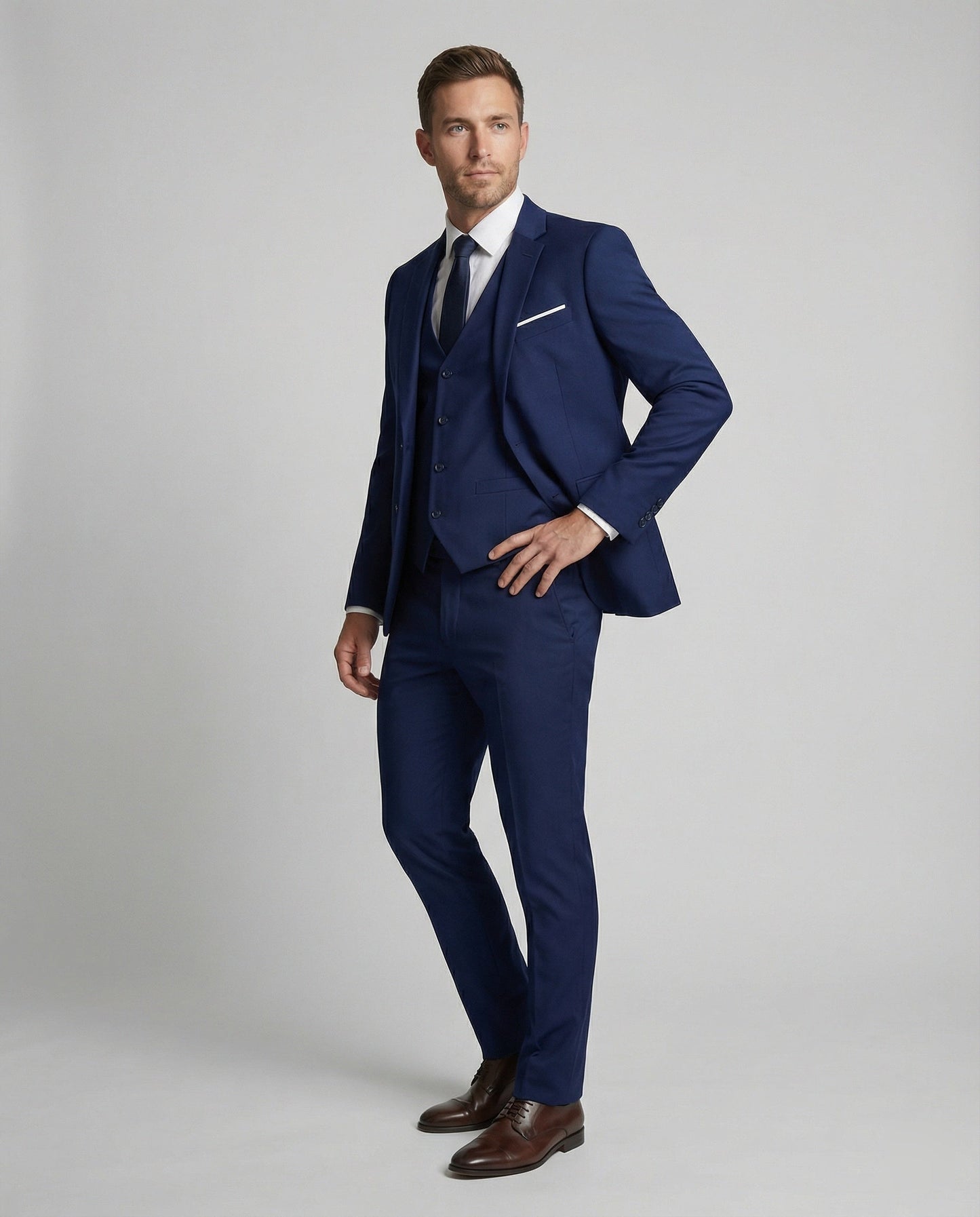 Abito Uomo Elegante Tessuto Pregiato Classico - Brentozzi