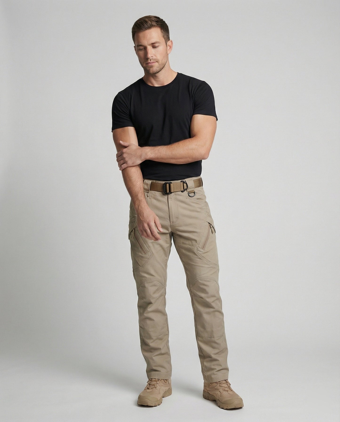 Pantaloni Uomo Outdoor Tessuto Tecnico Comfort Elasticità - Brentozzi