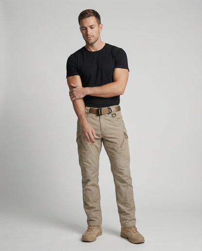 Pantaloni Uomo Outdoor Tessuto Tecnico Comfort Elasticità - Brentozzi
