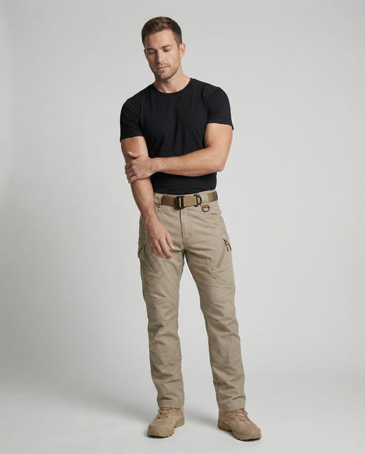 Pantaloni Uomo Outdoor Tessuto Tecnico Comfort Elasticità - Brentozzi