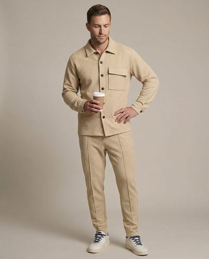 Cardigan Uomo con Design a Struttura Regular Fit