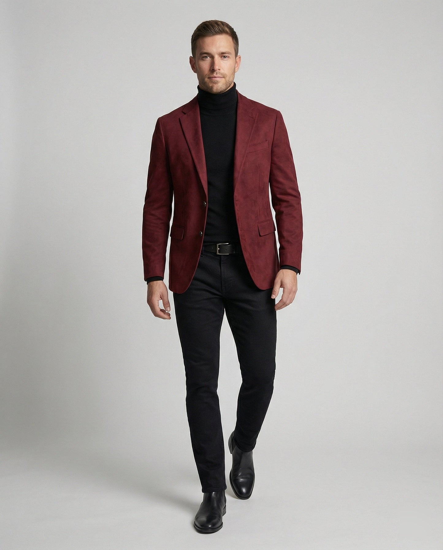 Blazer Uomo Elegante Taglio Moderno