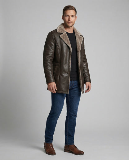 Giacca Uomo in Pile Calda e alla Moda