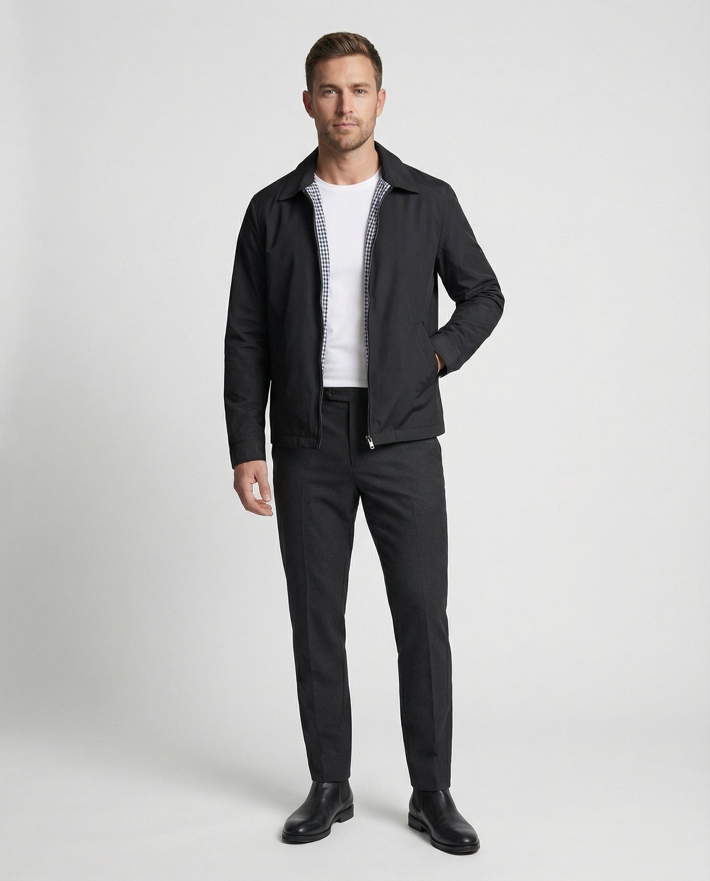 Giacca Uomo Invernale Elegante Taglio Classico