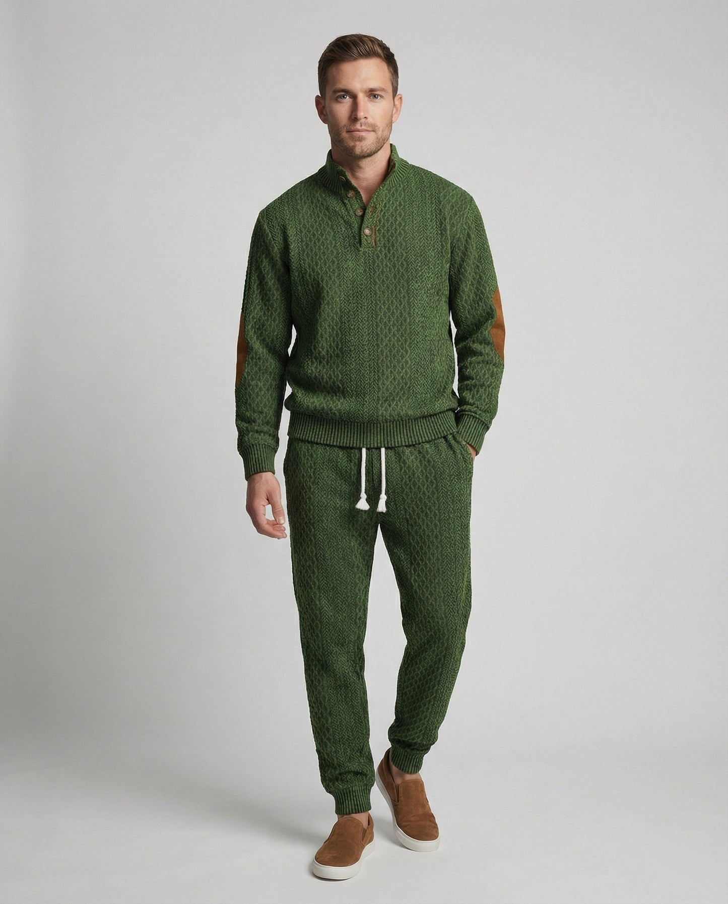 Completo Uomo Maglia con Collo Alto