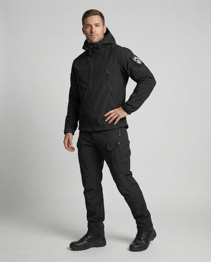 Giacca e Pantaloni Outdoor Uomo Tessuto Tecnico Impermeabile - Brentozzi