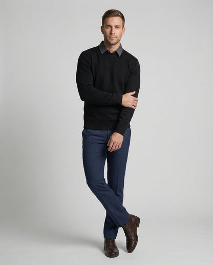 Maglione Uomo in Maglia Sottile Classico