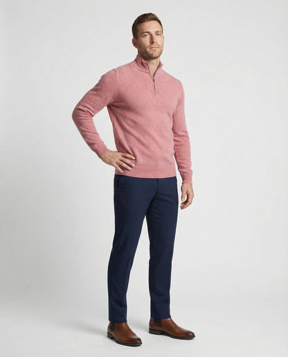 Maglione Uomo in Lana Merino Scollo a V Elegante