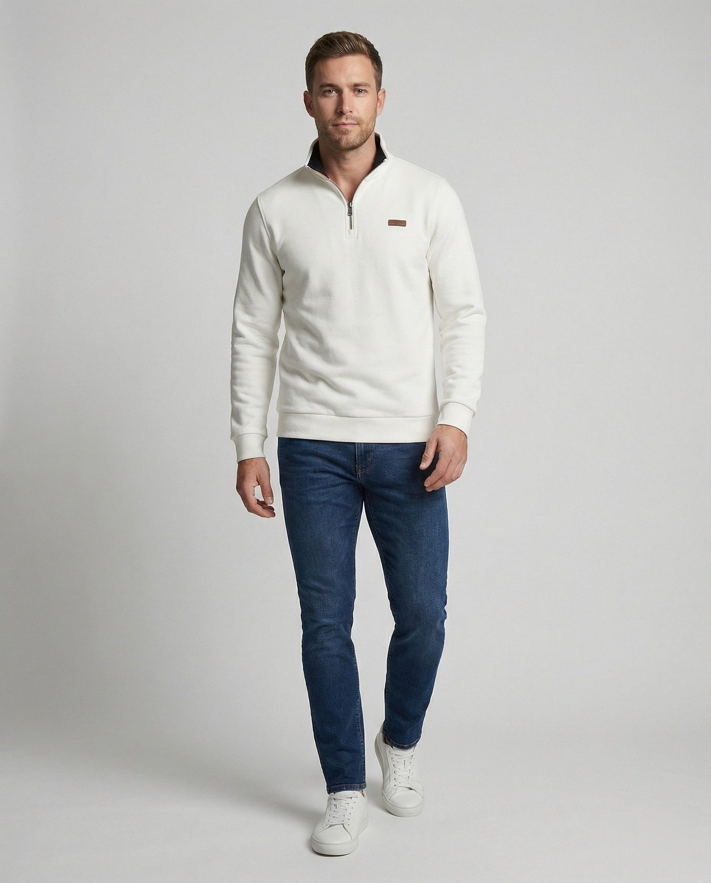 Maglione Unisex in Pile Morbido Vestibilità Classica