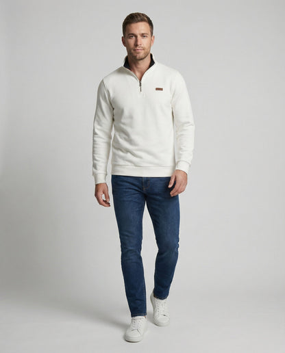 Maglione Unisex in Pile Morbido Vestibilità Classica
